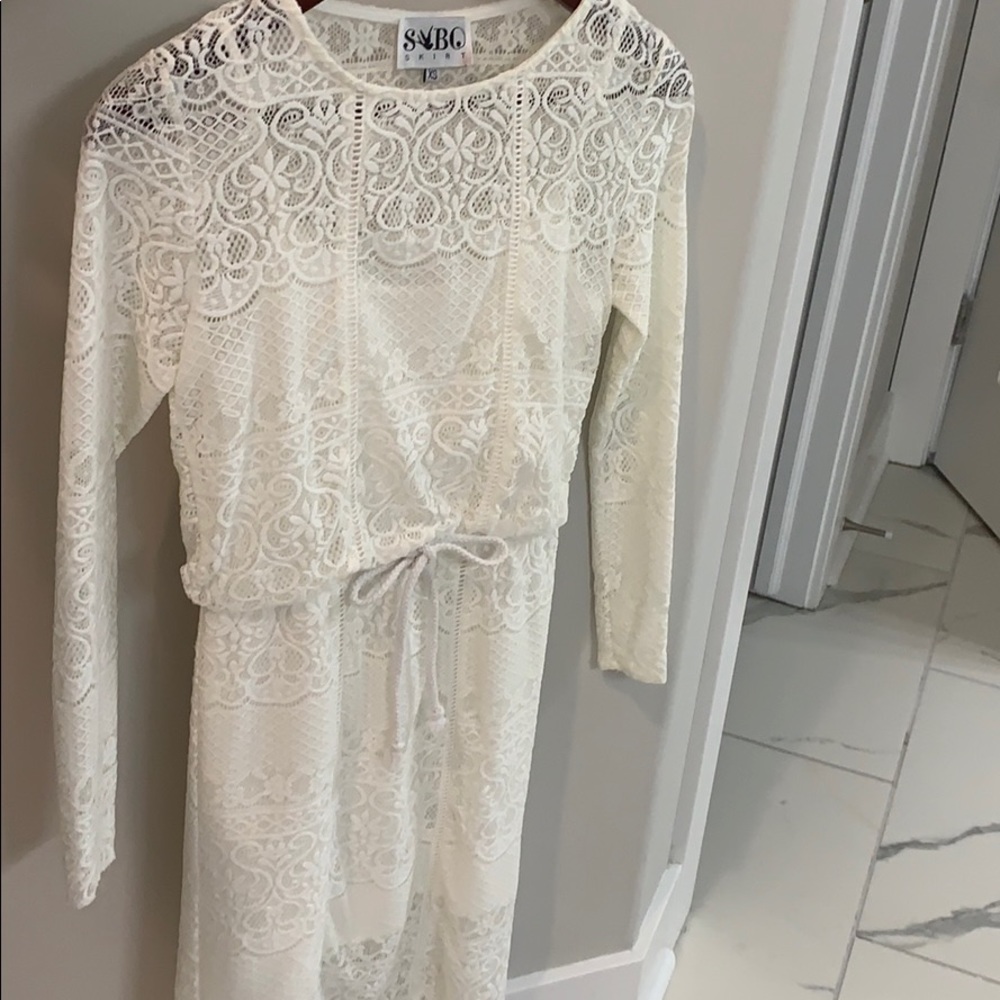White dress